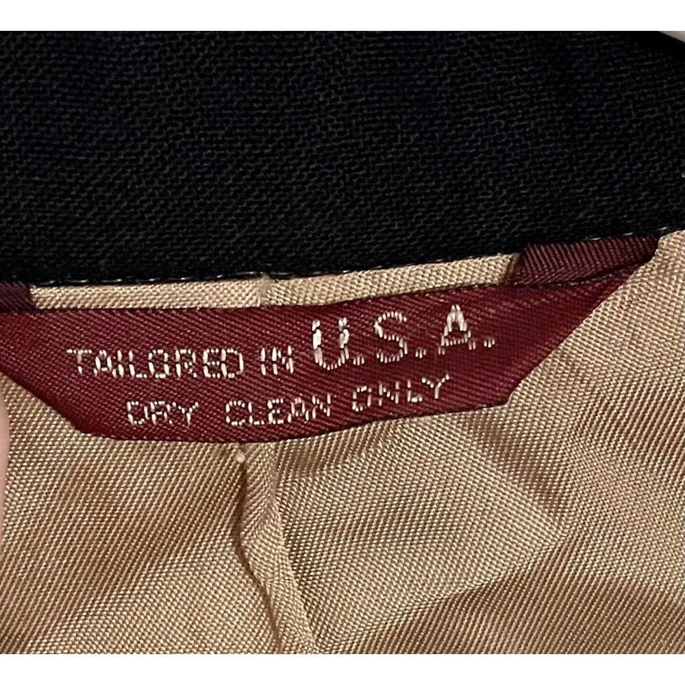Men’s Tailored Suit Jacket-100% Wool-Jeremy Boston Company